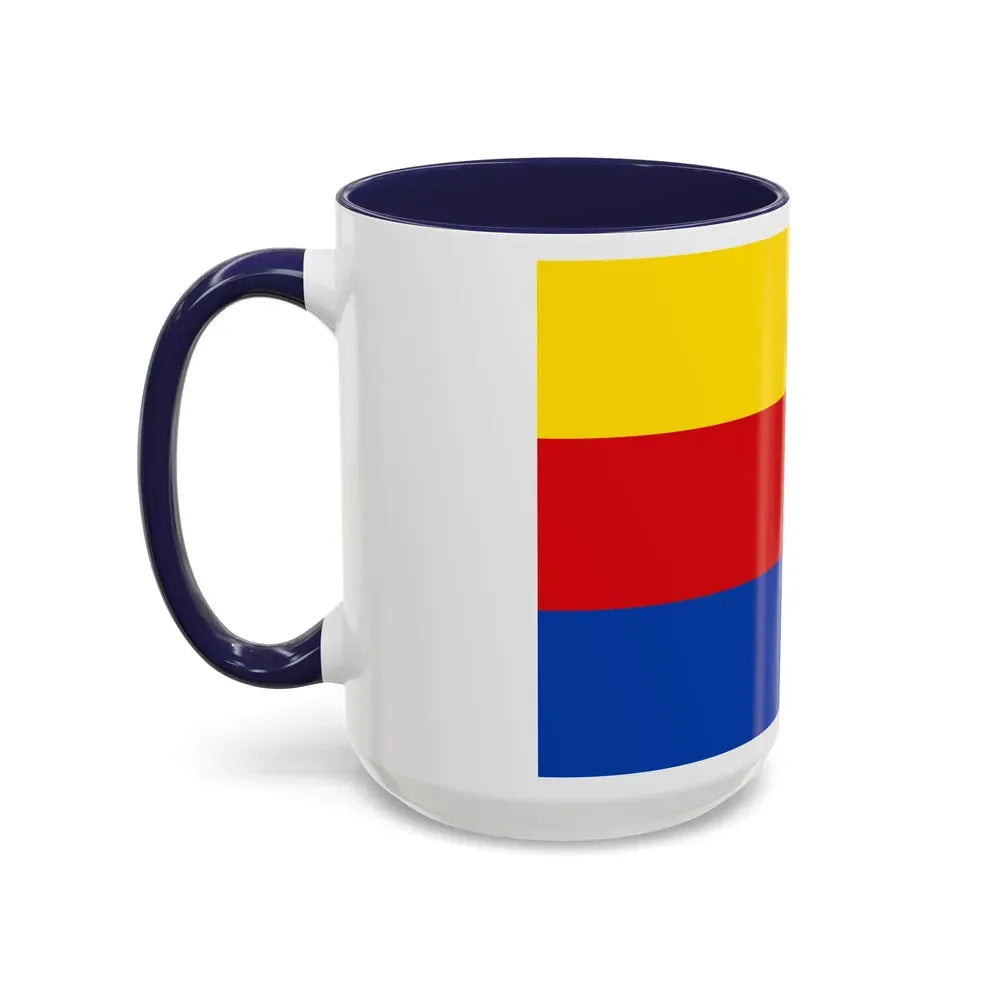 Flag of North Holland Netherlands - Accent Coffee Mug - Go Mug Yourself