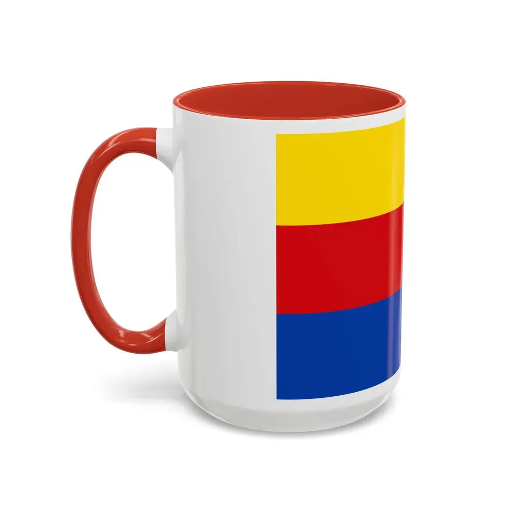 Flag of North Holland Netherlands - Accent Coffee Mug - Go Mug Yourself