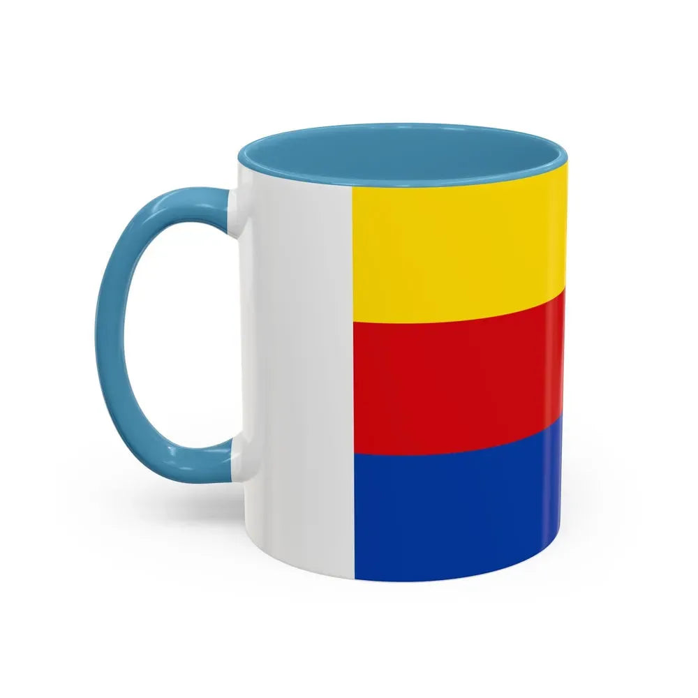 Flag of North Holland Netherlands - Accent Coffee Mug - Go Mug Yourself