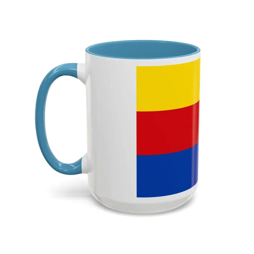 Flag of North Holland Netherlands - Accent Coffee Mug - Go Mug Yourself