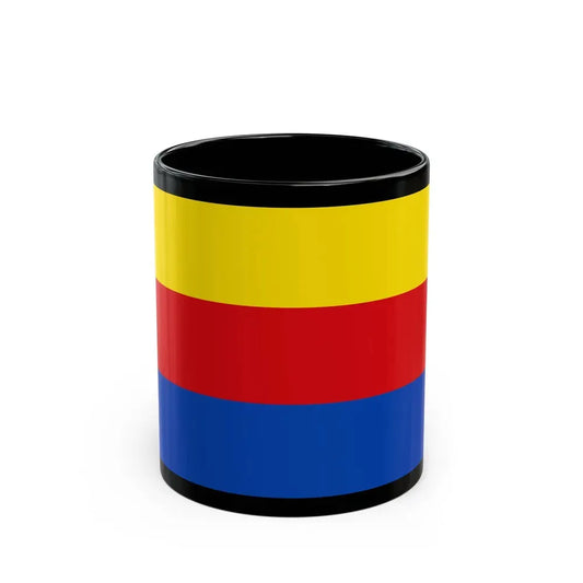 Flag of North Holland Netherlands - Black Coffee Mug 11oz - Go Mug Yourself