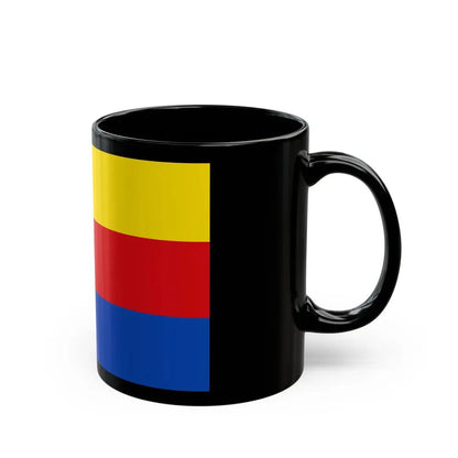 Flag of North Holland Netherlands - Black Coffee Mug - Go Mug Yourself