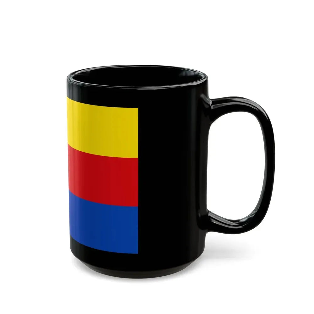 Flag of North Holland Netherlands - Black Coffee Mug - Go Mug Yourself