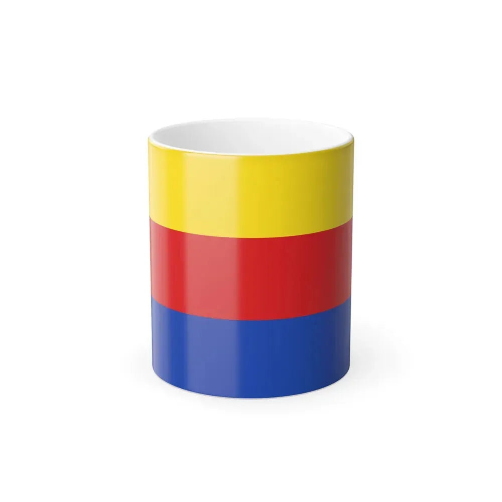 Flag of North Holland Netherlands - Color Changing Coffee Mug 11oz - Go Mug Yourself