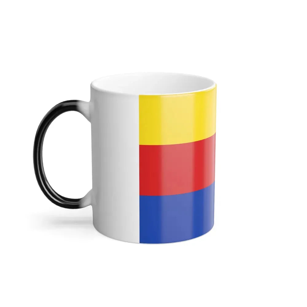 Flag of North Holland Netherlands - Color Changing Coffee Mug - Go Mug Yourself