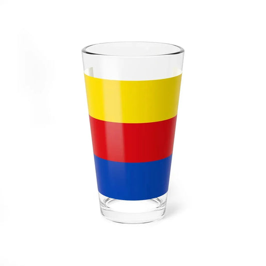 Flag of North Holland Netherlands - Pint Glass 16oz 16oz - Go Mug Yourself