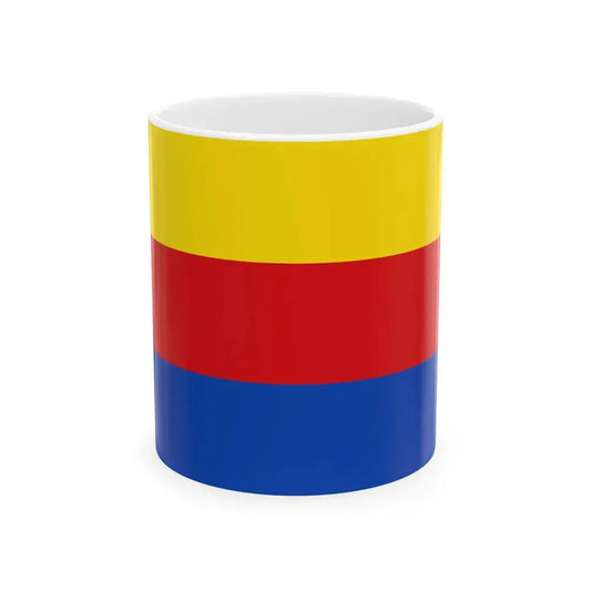 Flag of North Holland (Netherlands) White Coffee Mug 11oz - Go Mug Yourself