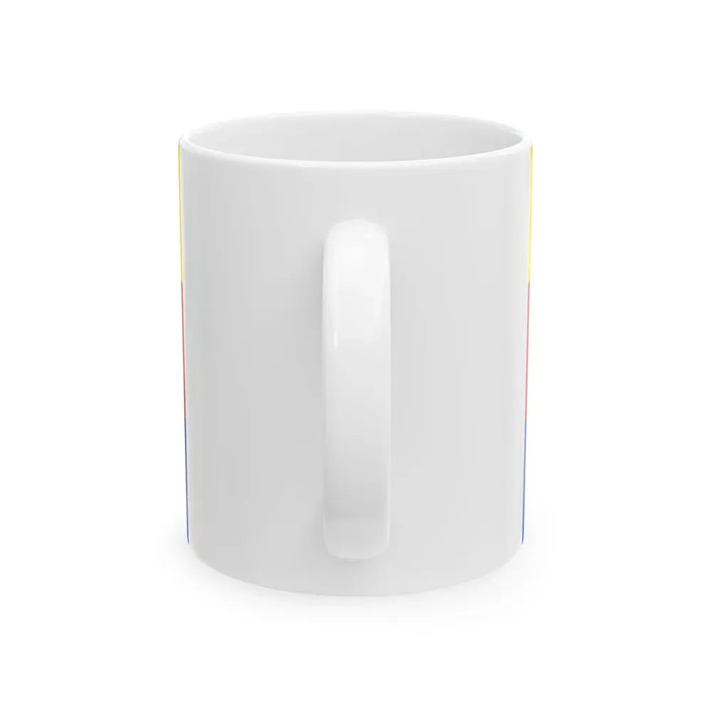 Flag of North Holland Netherlands - White Coffee Mug - Go Mug Yourself