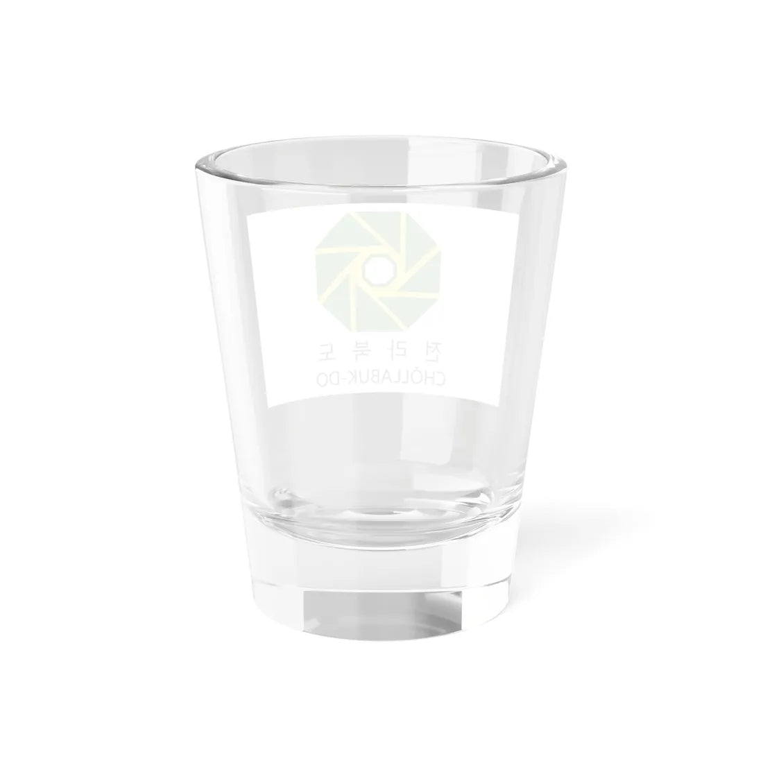 Flag of North Jeolla Province 1991-1997 (Korea) Shot Glass 1.5oz - Go Mug Yourself