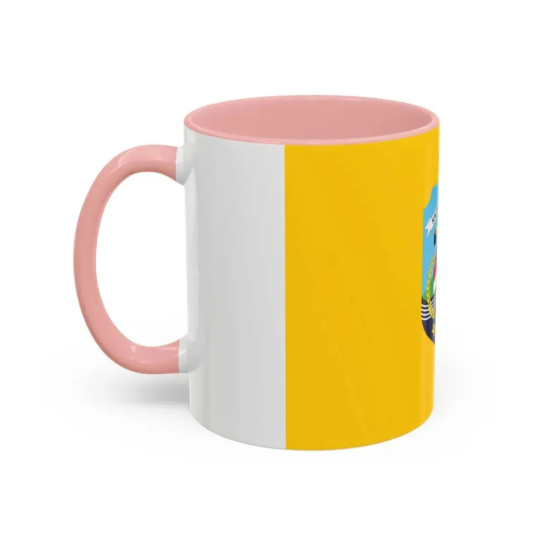 Flag of North Kalimantan Indonesia - Accent Coffee Mug - Go Mug Yourself