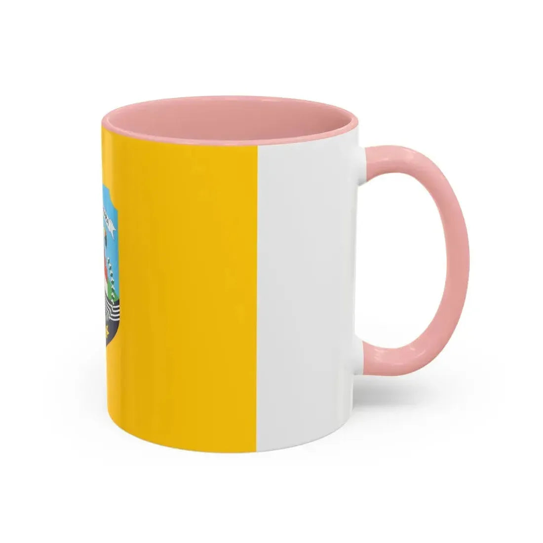 Flag of North Kalimantan Indonesia - Accent Coffee Mug - Go Mug Yourself