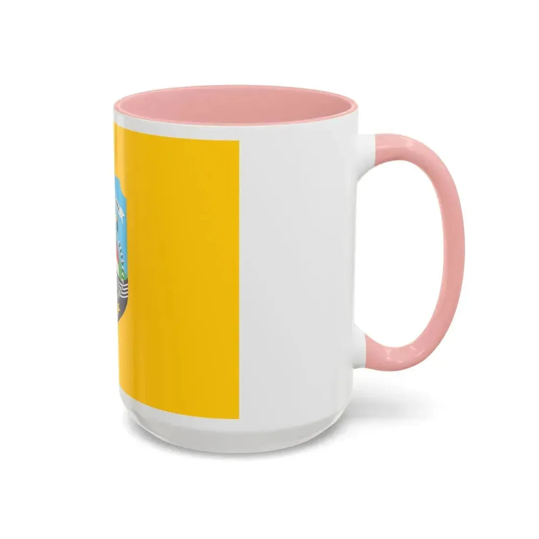 Flag of North Kalimantan Indonesia - Accent Coffee Mug - Go Mug Yourself