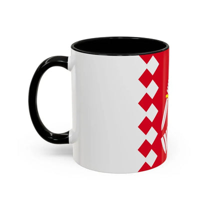 Flag of North Karelia Finland - Accent Coffee Mug - Go Mug Yourself