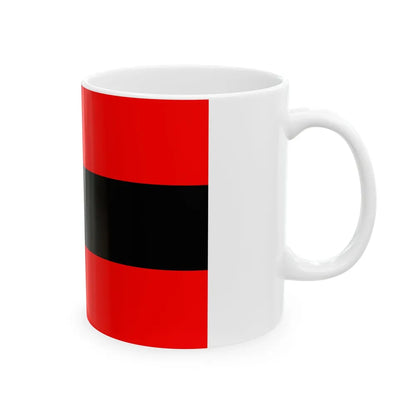 Flag of North Katanga (Congo) White Coffee Mug - Go Mug Yourself
