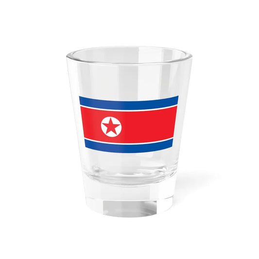 Flag of North Korea 1948-1992 (Korea) Shot Glass 1.5oz 1.5oz - Go Mug Yourself