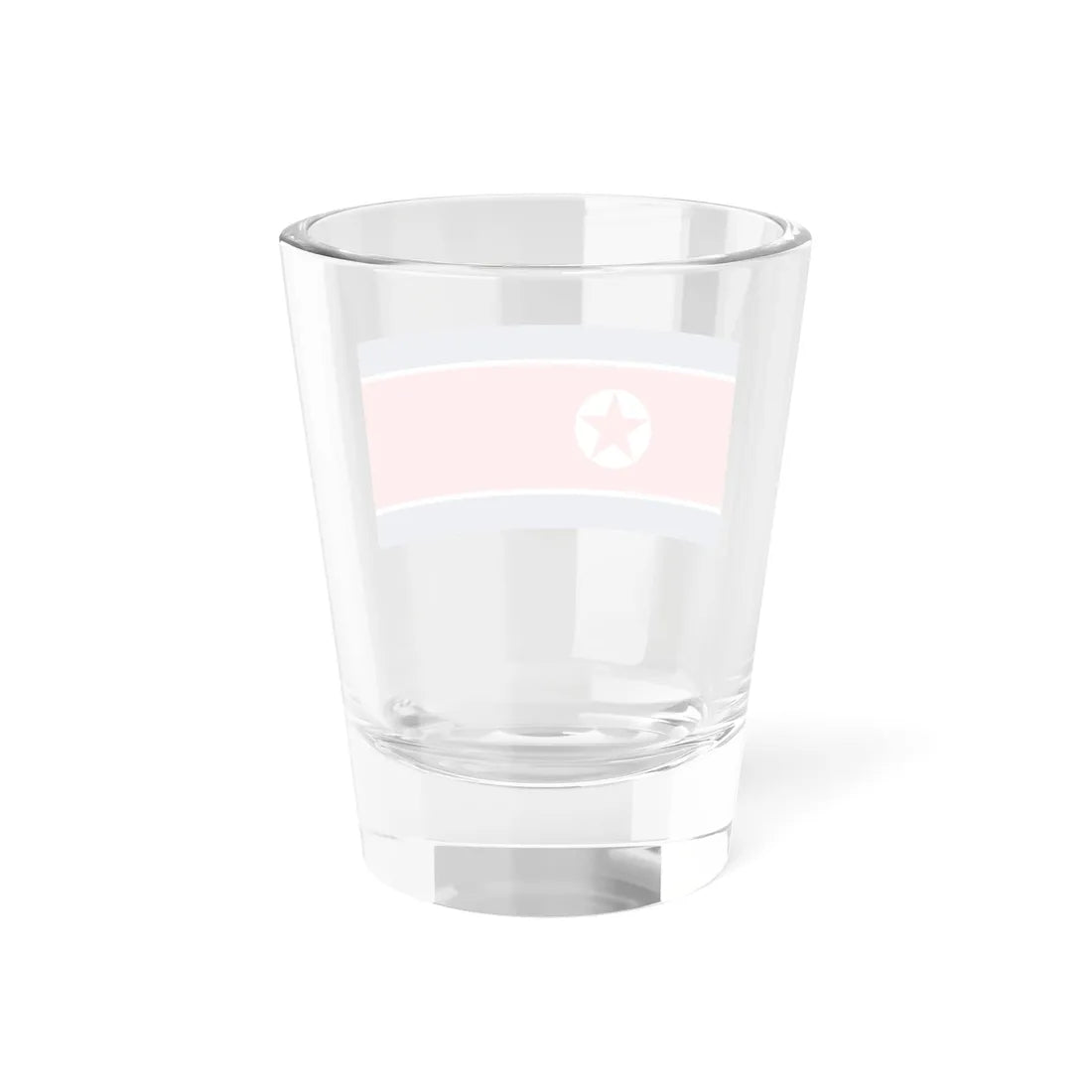 Flag of North Korea 1948-1992 (Korea) Shot Glass 1.5oz - Go Mug Yourself