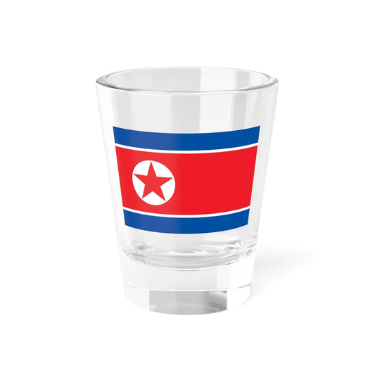 Flag of North Korea 3-2 (Korea) Shot Glass 1.5oz 1.5oz - Go Mug Yourself