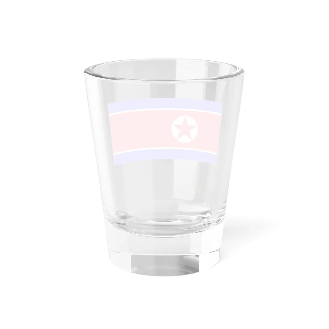 Flag of North Korea MFA colors (Korea) Shot Glass 1.5oz - Go Mug Yourself