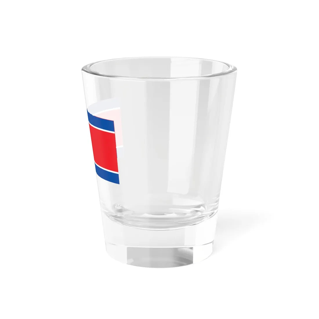 Flag of North Korea upside down (Korea) Shot Glass 1.5oz - Go Mug Yourself