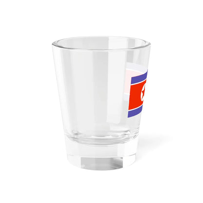 Flag of North Korea WFB 2000 (Korea) Shot Glass 1.5oz - Go Mug Yourself
