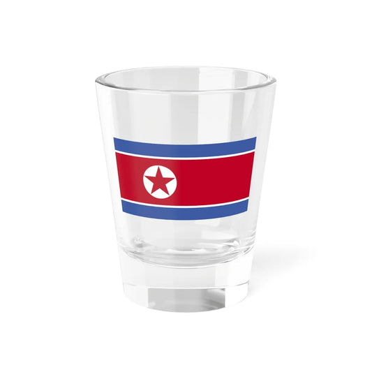 Flag of North Korea WFB 2004 (Korea) Shot Glass 1.5oz 1.5oz - Go Mug Yourself