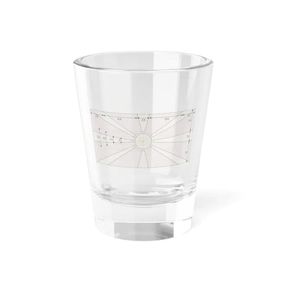 Flag of North Macedonia construction sheet (North Macedonia) Shot Glass 1.5oz 1.5oz - Go Mug Yourself