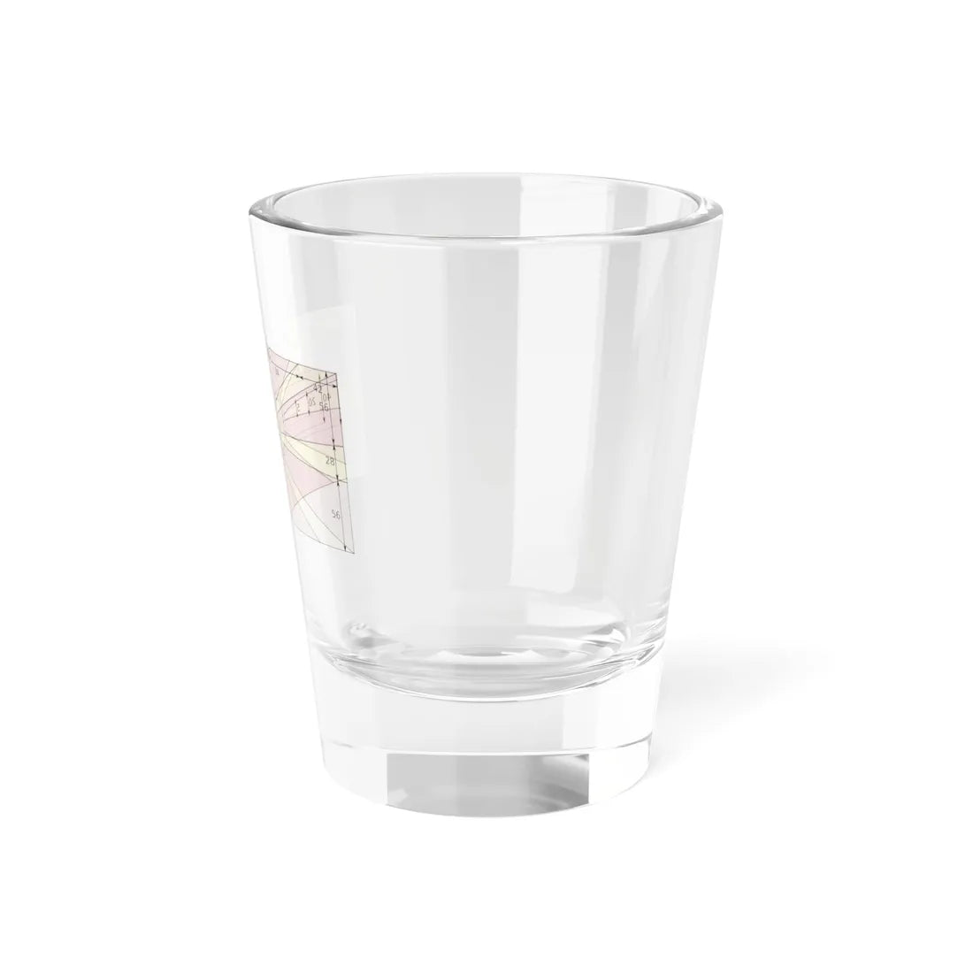 Flag of North Macedonia construction sheet (North Macedonia) Shot Glass 1.5oz - Go Mug Yourself