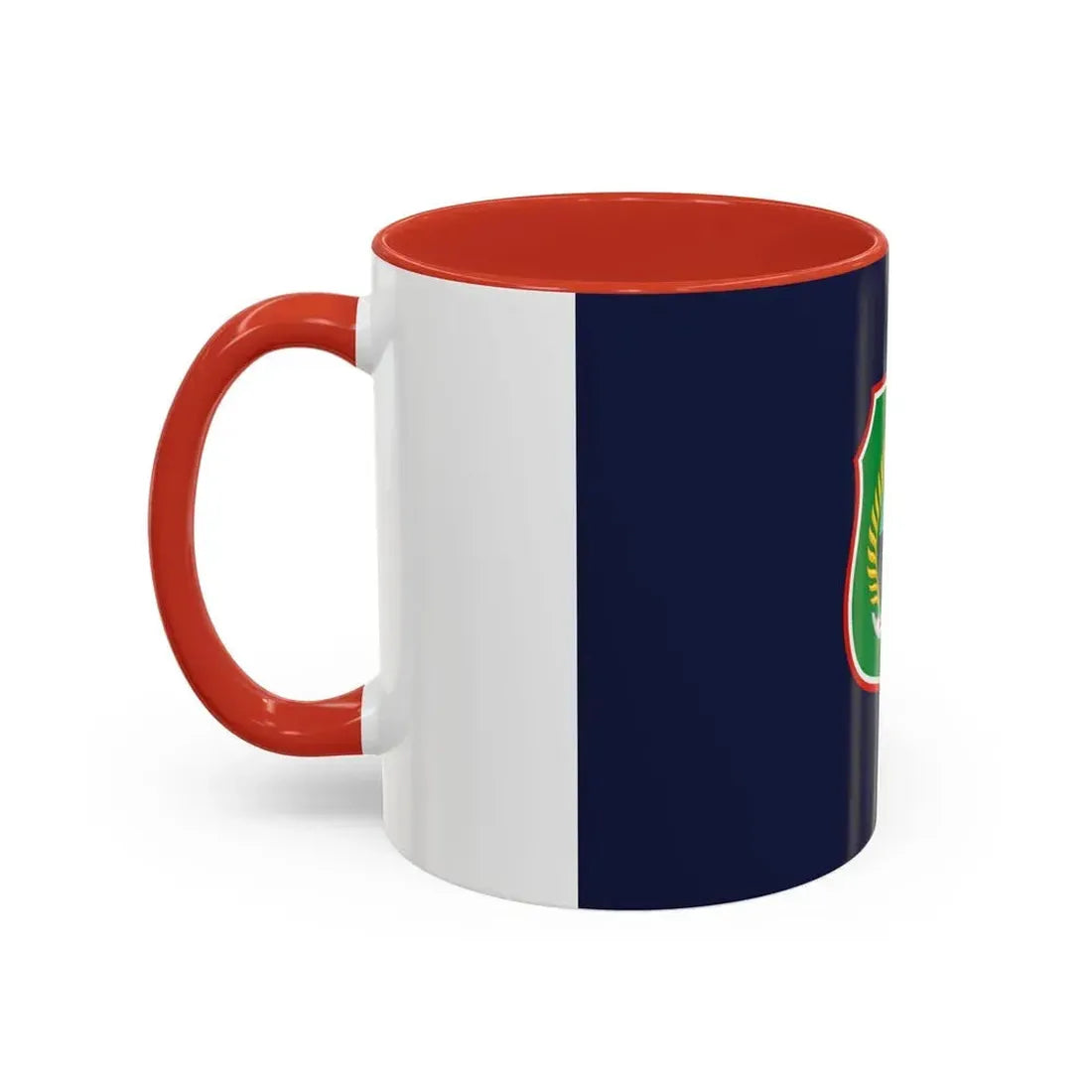 Flag of North Maluku Indonesia - Accent Coffee Mug - Go Mug Yourself