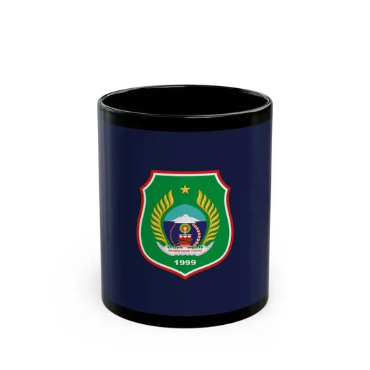 Flag of North Maluku Indonesia - Black Coffee Mug 11oz - Go Mug Yourself