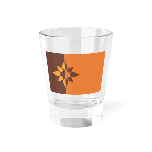 Flag of North Newton Kansas (United States) Shot Glass 1.5oz 1.5oz - Go Mug Yourself