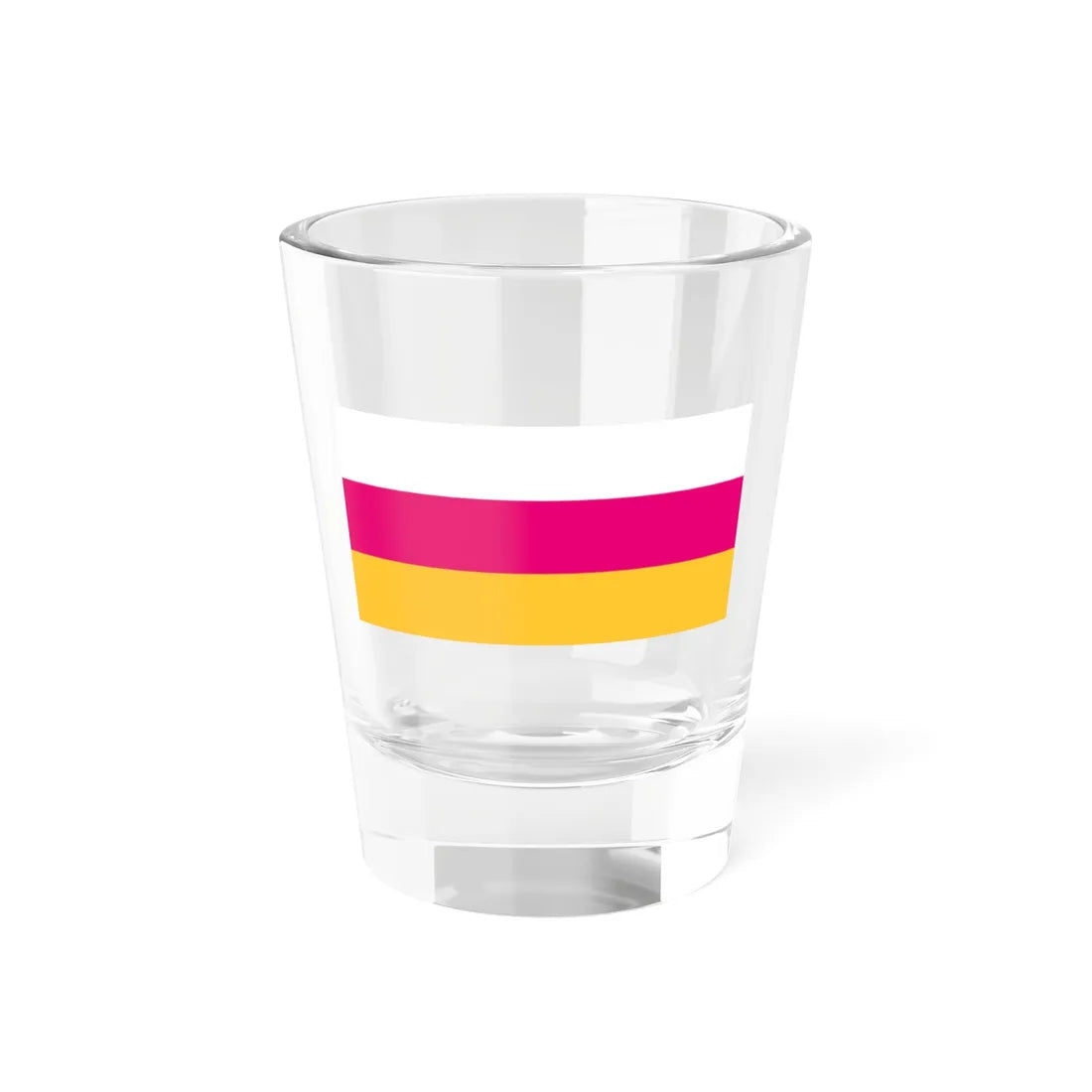 Flag of North Ossetia 1991-1994 (Russia) Shot Glass 1.5oz 1.5oz - Go Mug Yourself