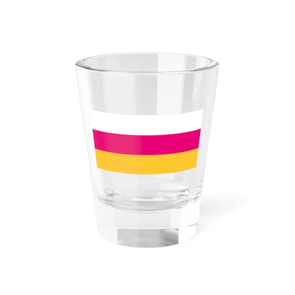 Flag of North Ossetia 1991-1994 (Russia) Shot Glass 1.5oz 1.5oz - Go Mug Yourself