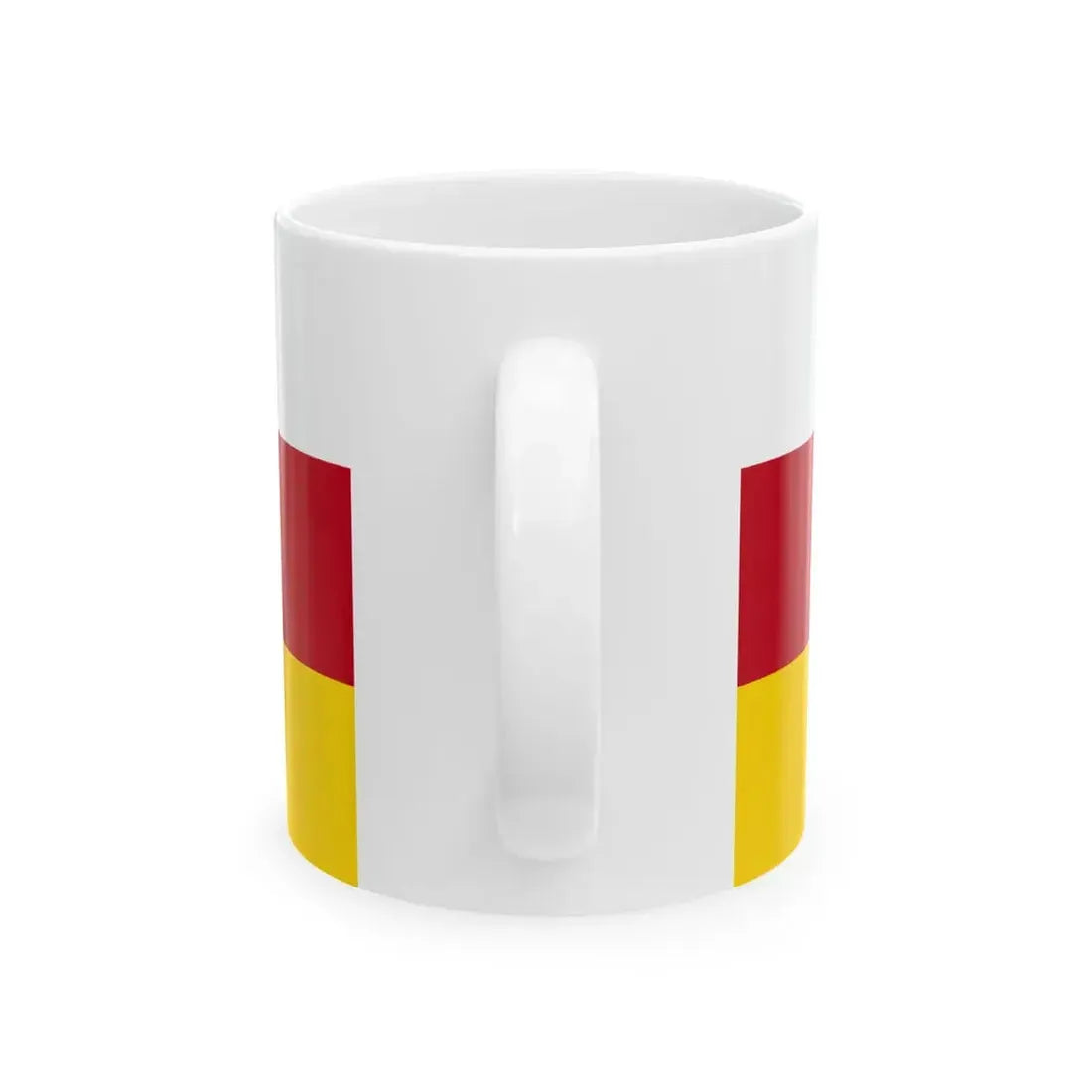 Flag of North Ossetia (Russia) White Coffee Mug - Go Mug Yourself