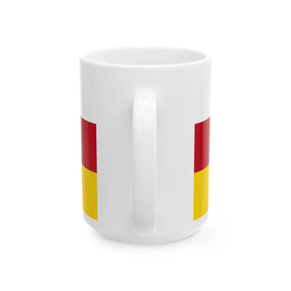 Flag of North Ossetia (Russia) White Coffee Mug - Go Mug Yourself