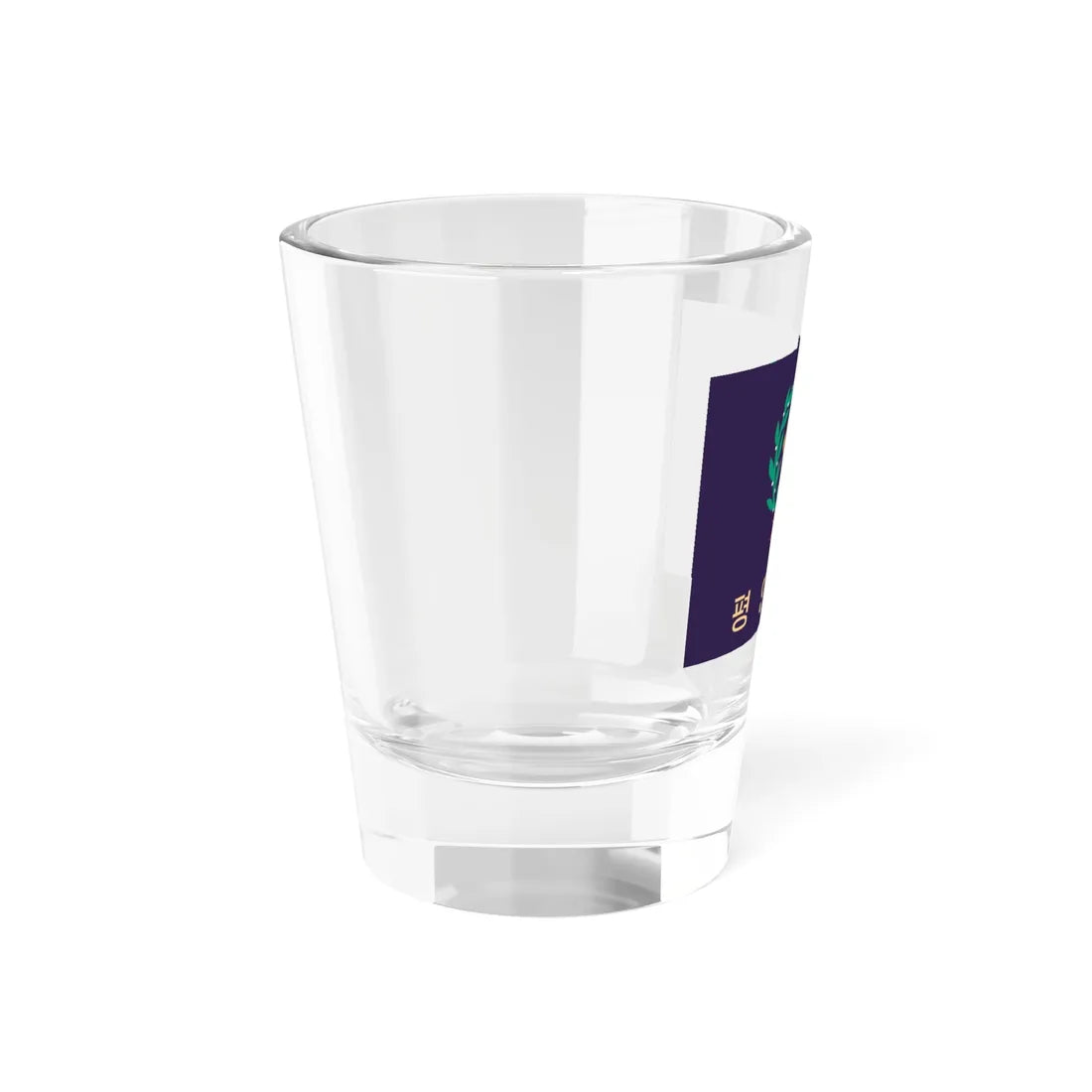 Flag of North Pyeongan Province ROK 1949-2019 (Korea) Shot Glass 1.5oz - Go Mug Yourself