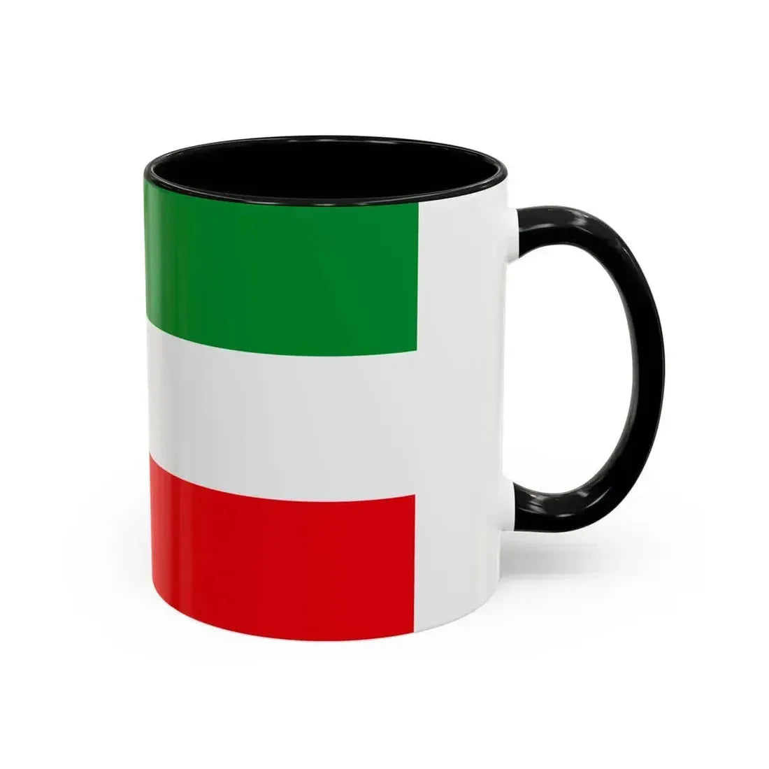 Flag of North Rhine Westphalia Germany - Accent Coffee Mug - Go Mug Yourself