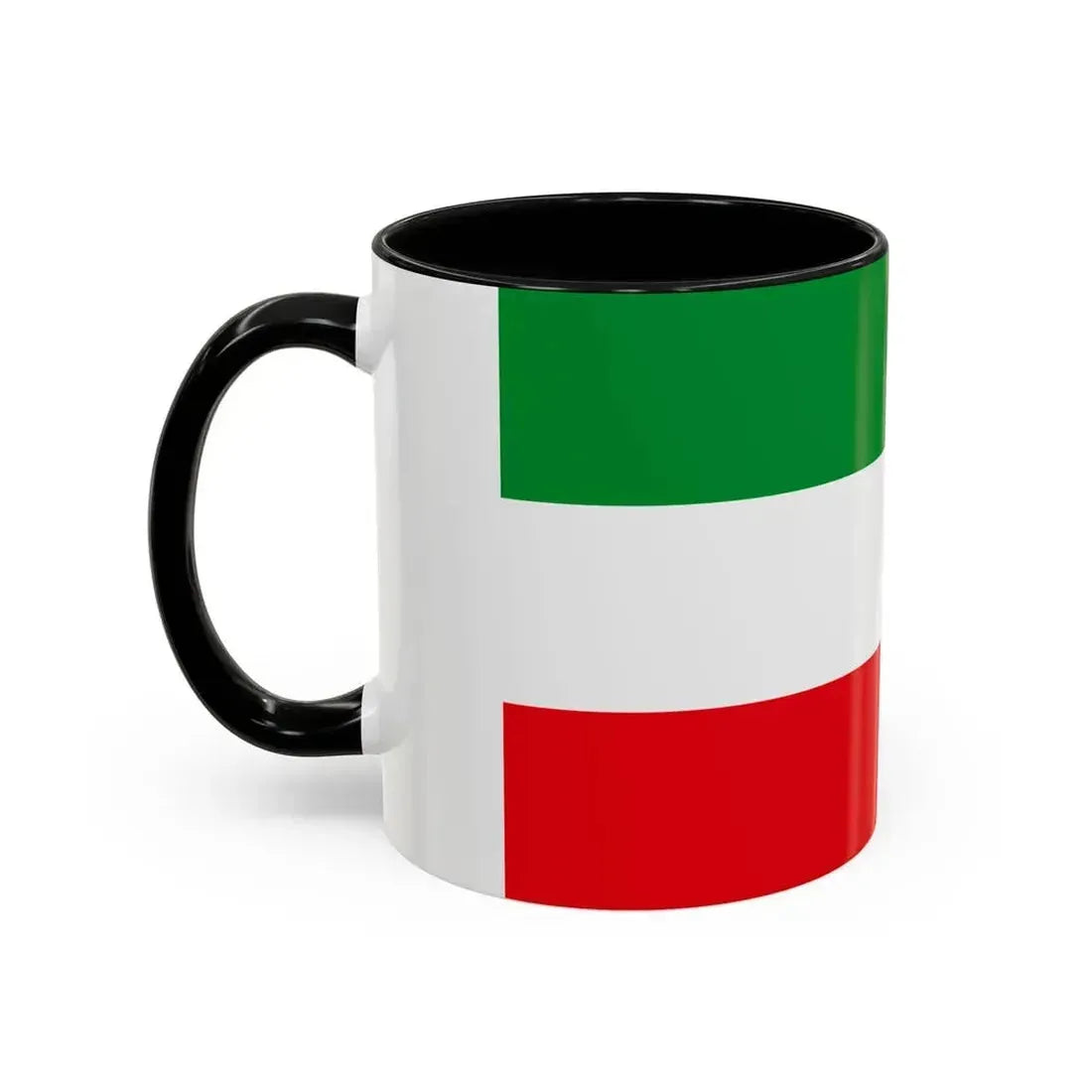 Flag of North Rhine Westphalia Germany - Accent Coffee Mug - Go Mug Yourself