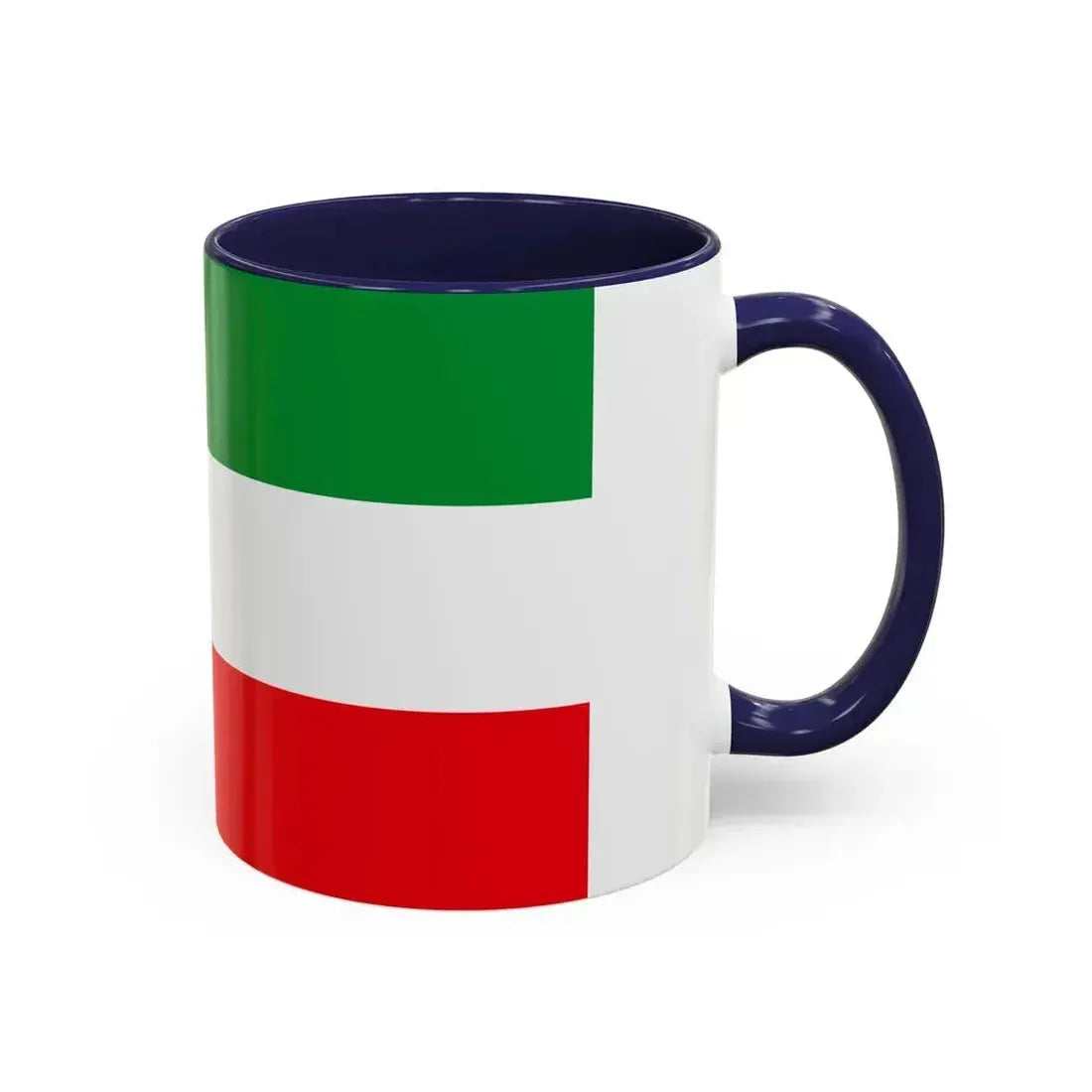 Flag of North Rhine Westphalia Germany - Accent Coffee Mug - Go Mug Yourself