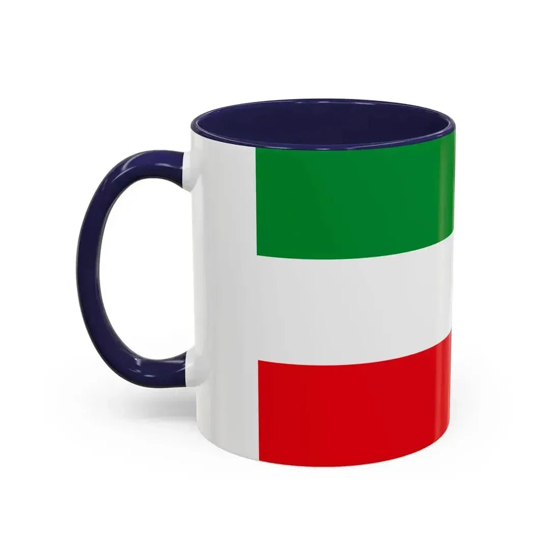 Flag of North Rhine Westphalia Germany - Accent Coffee Mug - Go Mug Yourself