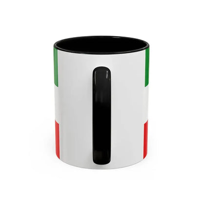 Flag of North Rhine Westphalia Germany - Accent Coffee Mug - Go Mug Yourself