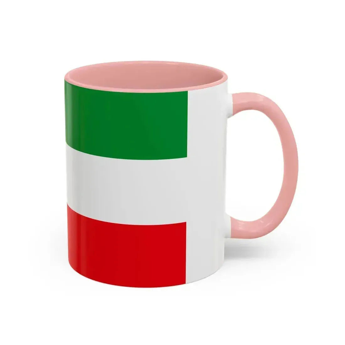 Flag of North Rhine Westphalia Germany - Accent Coffee Mug - Go Mug Yourself