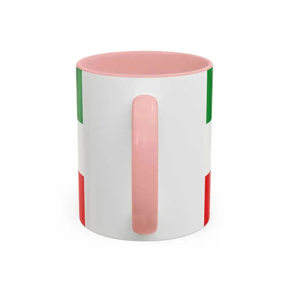 Flag of North Rhine Westphalia Germany - Accent Coffee Mug - Go Mug Yourself