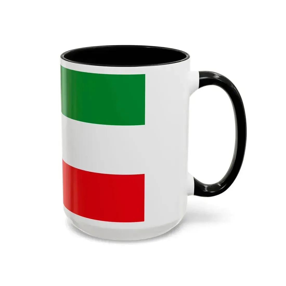 Flag of North Rhine Westphalia Germany - Accent Coffee Mug - Go Mug Yourself