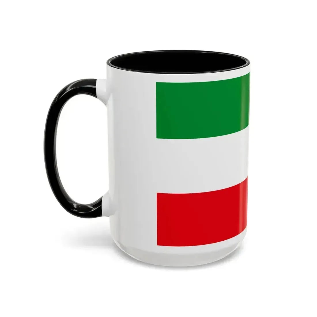Flag of North Rhine Westphalia Germany - Accent Coffee Mug - Go Mug Yourself