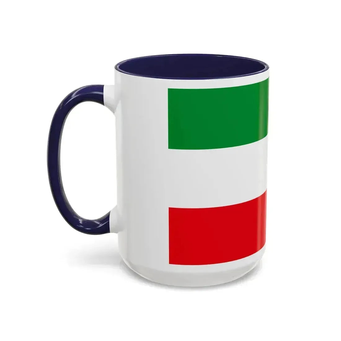 Flag of North Rhine Westphalia Germany - Accent Coffee Mug - Go Mug Yourself