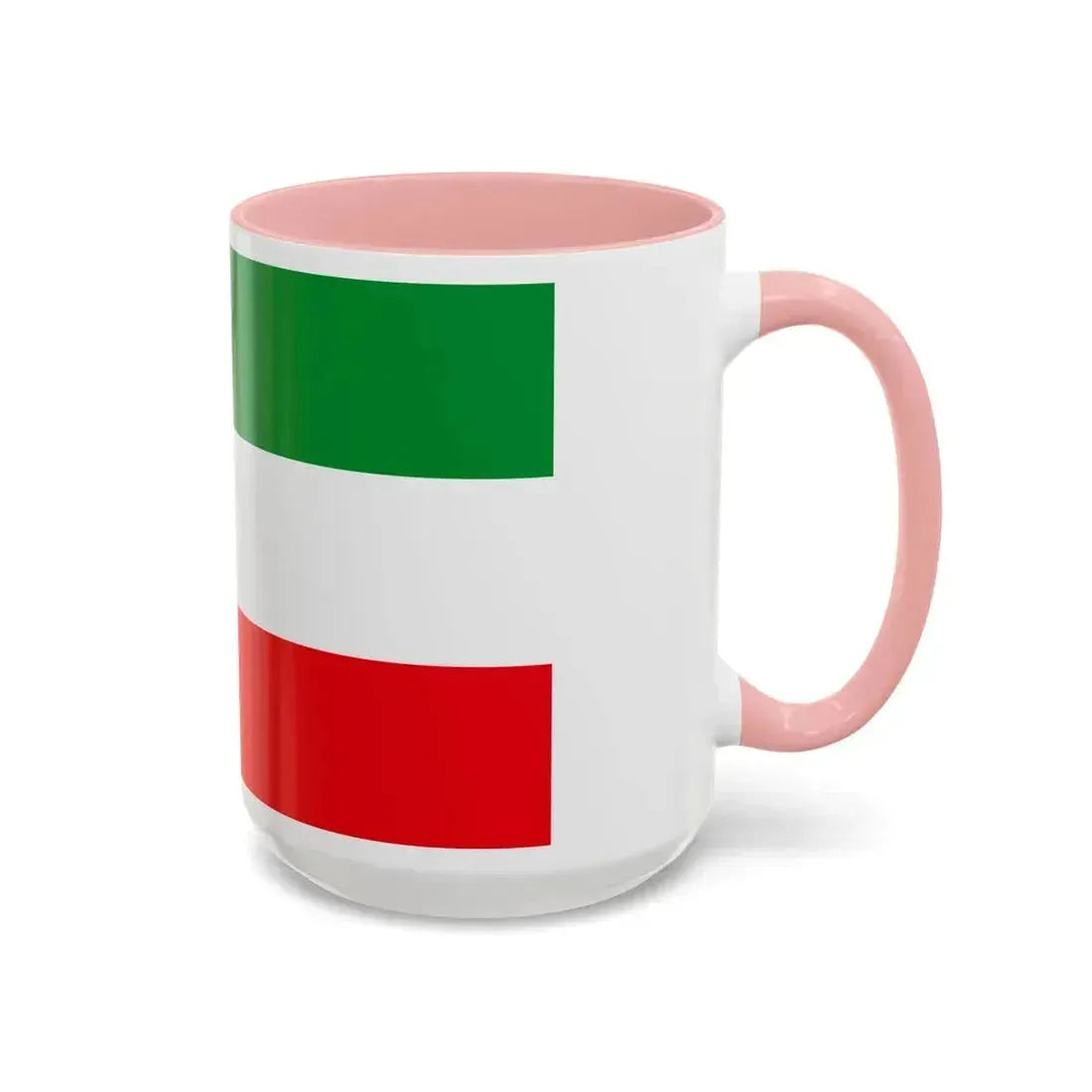 Flag of North Rhine Westphalia Germany - Accent Coffee Mug - Go Mug Yourself