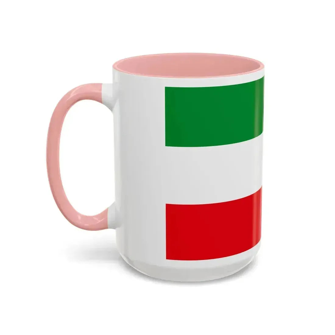 Flag of North Rhine Westphalia Germany - Accent Coffee Mug - Go Mug Yourself