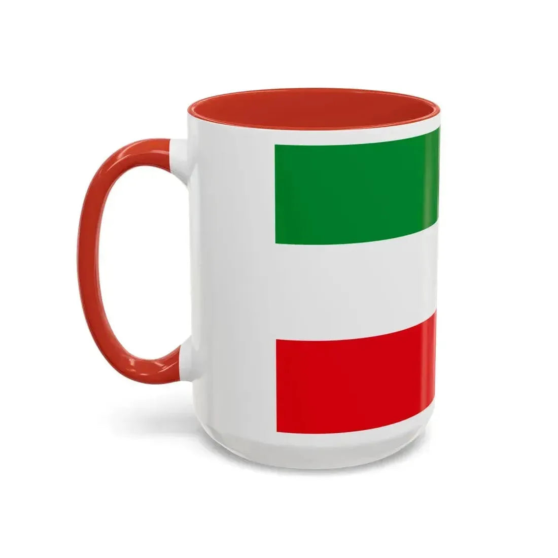 Flag of North Rhine Westphalia Germany - Accent Coffee Mug - Go Mug Yourself