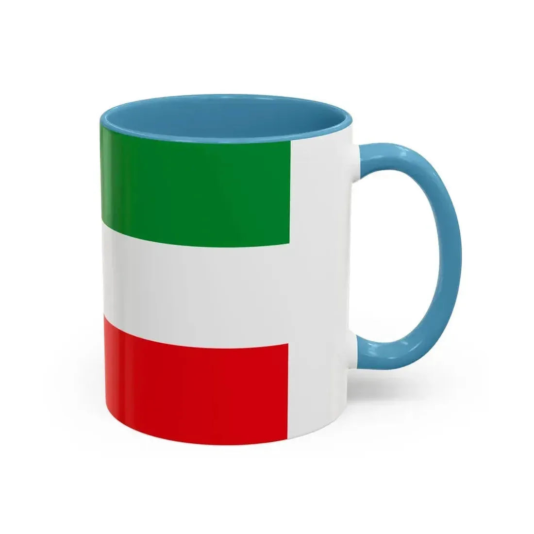 Flag of North Rhine Westphalia Germany - Accent Coffee Mug - Go Mug Yourself