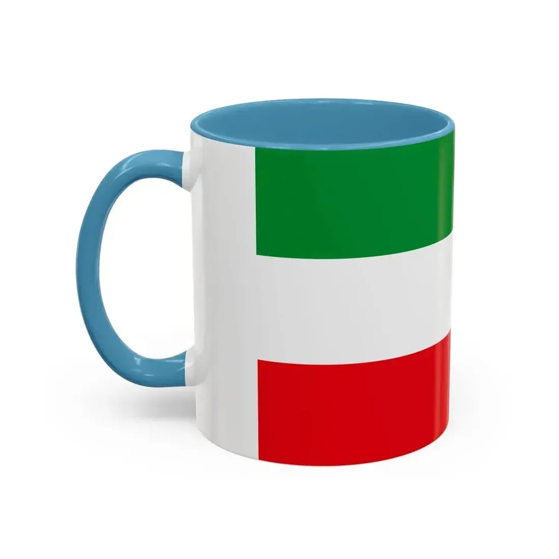 Flag of North Rhine Westphalia Germany - Accent Coffee Mug - Go Mug Yourself